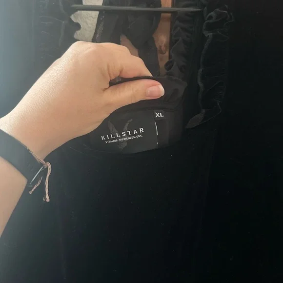 Killstar Prudence Velvet Dress - Picture 7 of 8